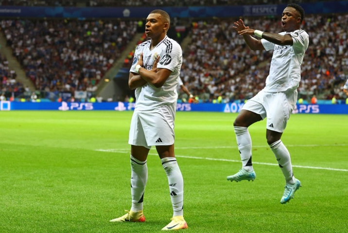 أصبح مبابي رابع أسرع لاعب في تاريخ الرابطة يصل إلى 50 هدفا